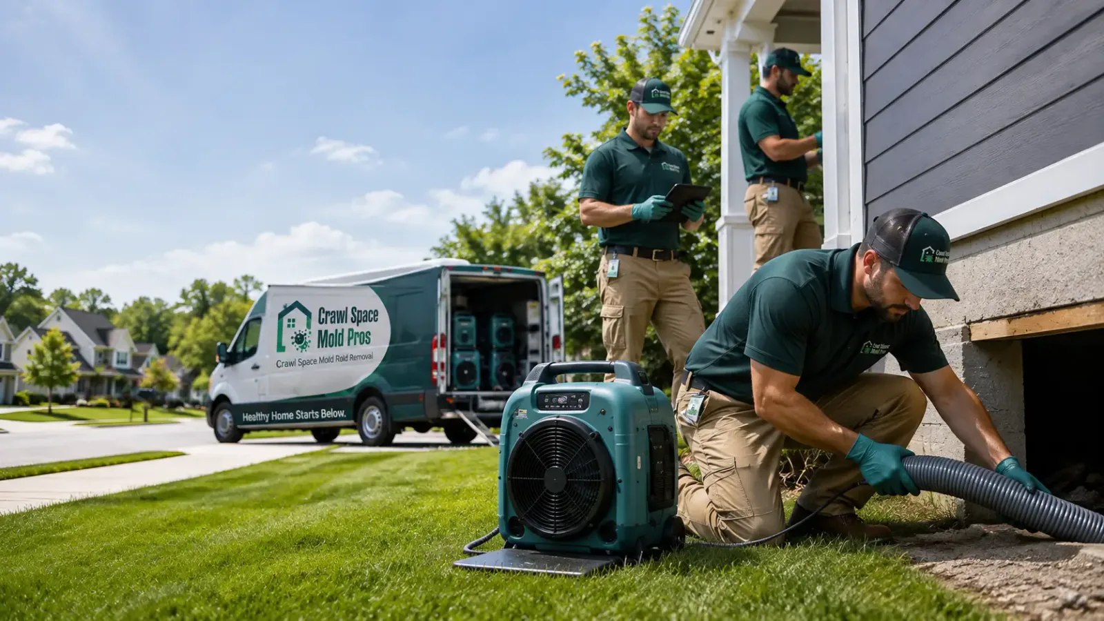 Crawl Space Mold Removal in Mount Carmel, TN